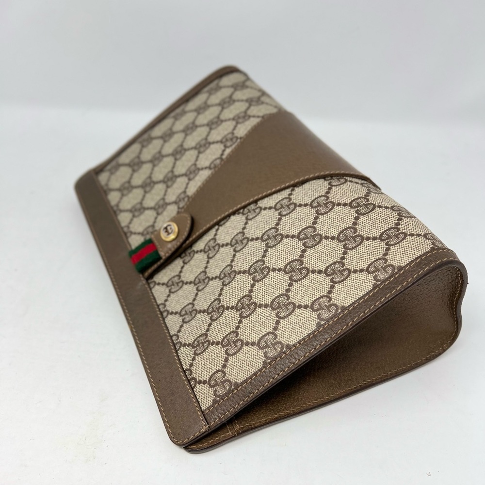 Brown Patterned Shoulder Bag - Picture 12 of 16